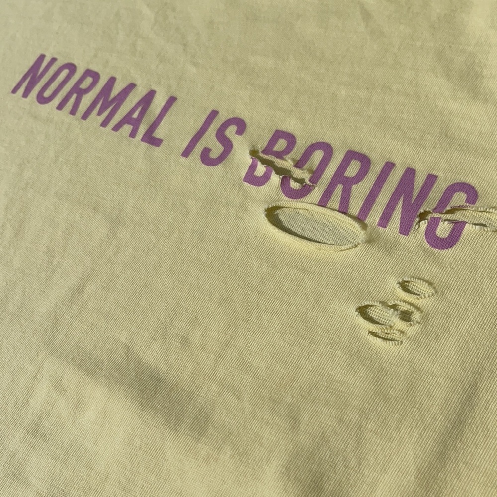 Normal Is Boring Tee - Picture 7 of 7